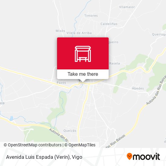 Avenida Luis Espada (Verín) map
