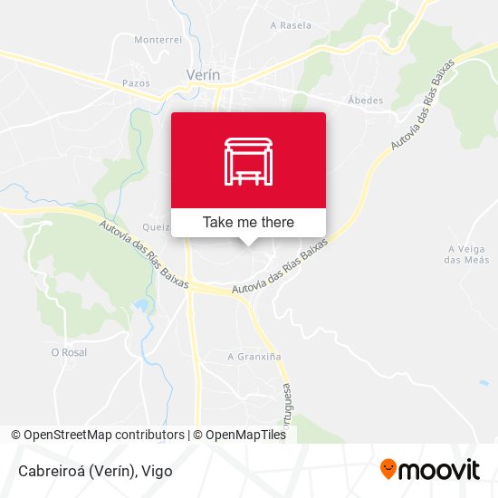 Cabreiroá (Verín) map
