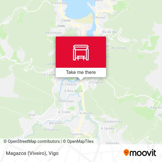 Magazos (Viveiro) map