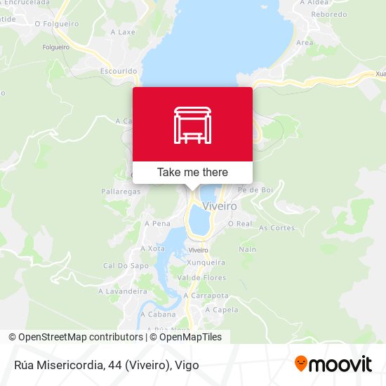 Rúa Misericordia, 44 (Viveiro) map