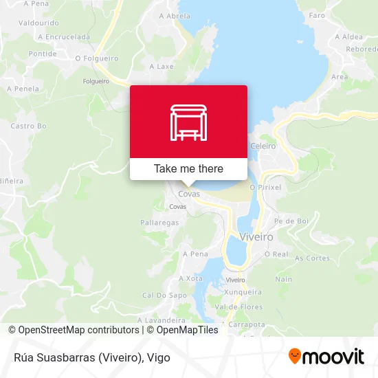Rúa Suasbarras (Viveiro) map