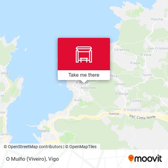 O Muíño (Viveiro) map