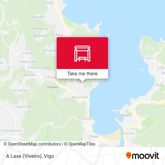 A Laxe (Viveiro) map