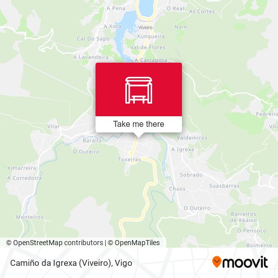 Camiño da Igrexa (Viveiro) map