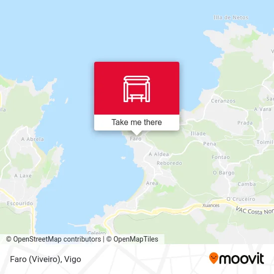 Faro (Viveiro) map