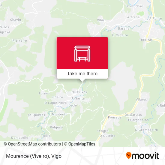 Mourence (Viveiro) map