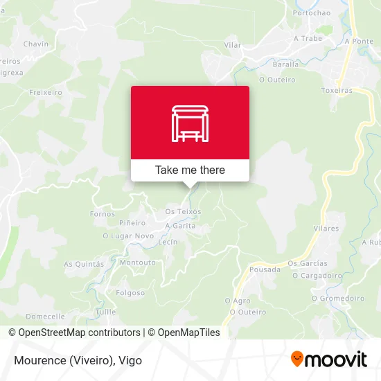 Mourence (Viveiro) map