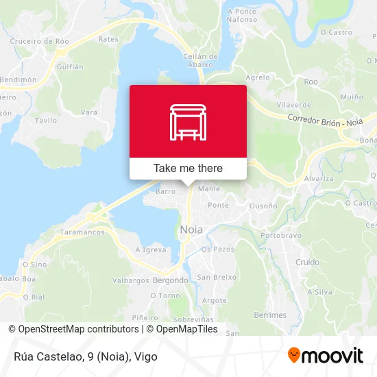 Rúa Castelao, 9 (Noia) map