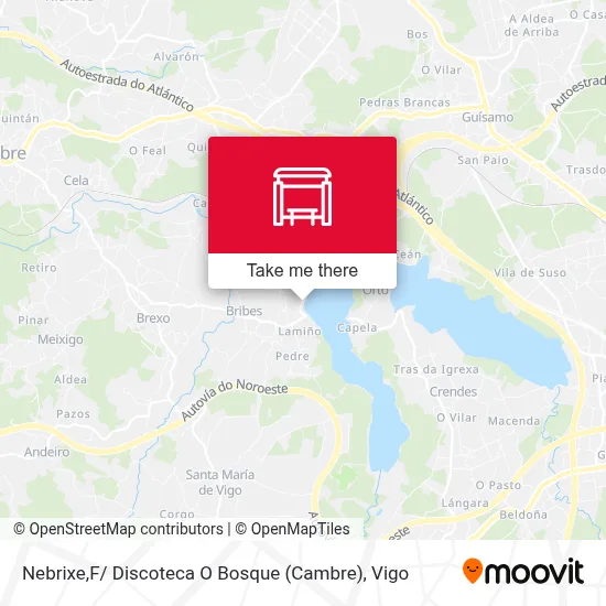 Nebrixe,F/ Discoteca O Bosque (Cambre) map