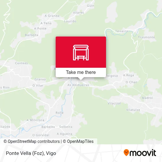 Ponte Vella (Foz) map