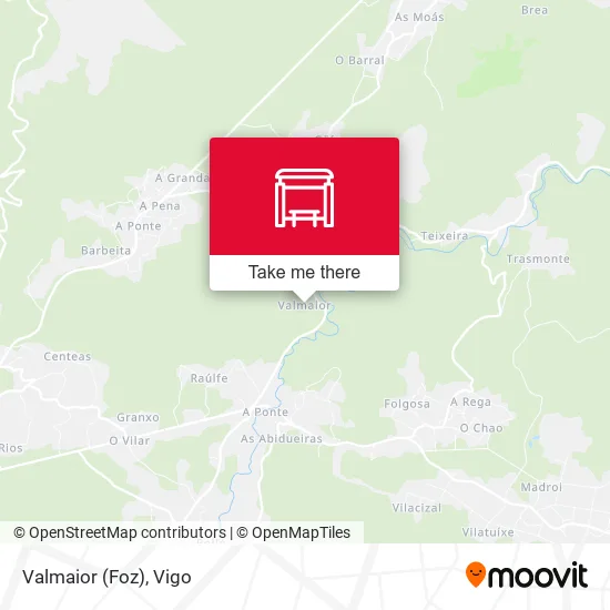 Valmaior (Foz) map
