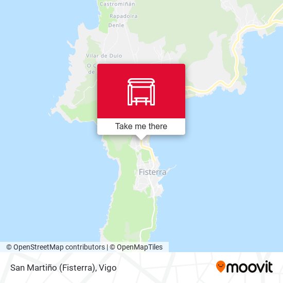 San Martiño (Fisterra) map