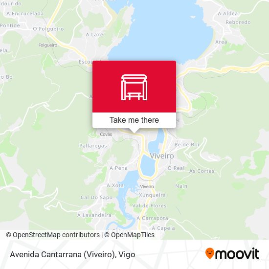 Avenida Cantarrana (Viveiro) map