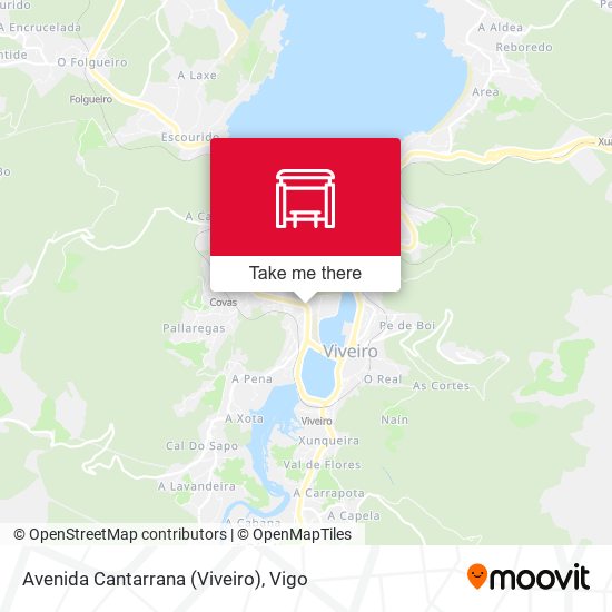 Avenida Cantarrana (Viveiro) map