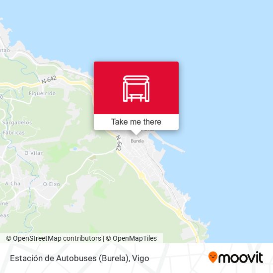 Estación de Autobuses (Burela) map