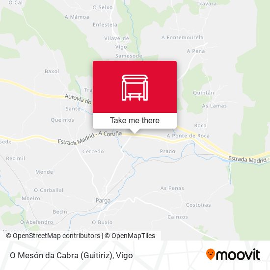 O Mesón da Cabra (Guitiriz) map