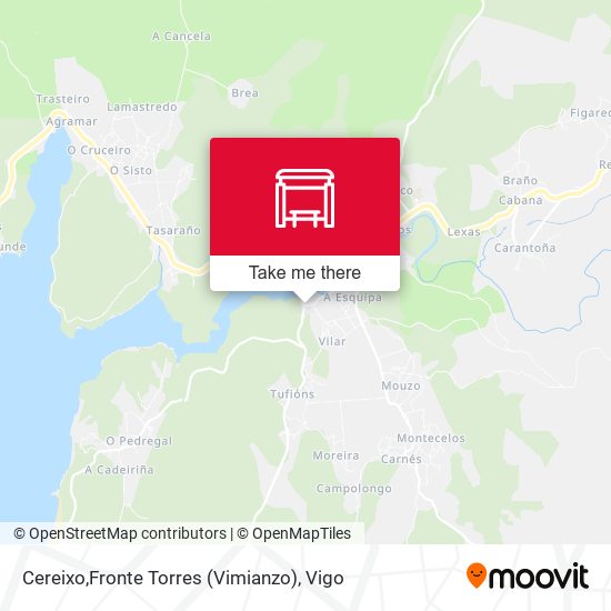 Cereixo,Fronte Torres (Vimianzo) map