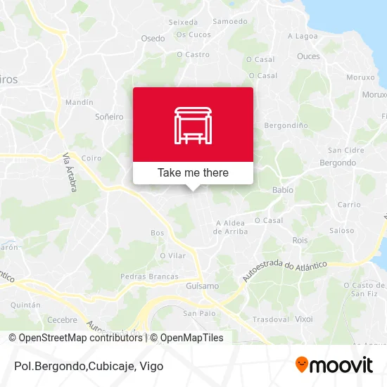 Pol.Bergondo,Cubicaje map