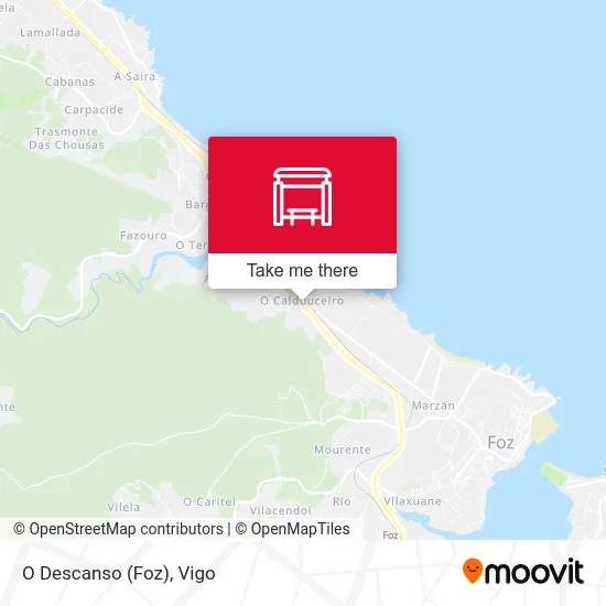 O Descanso (Foz) map