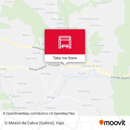 O Mesón da Cabra (Guitiriz) map