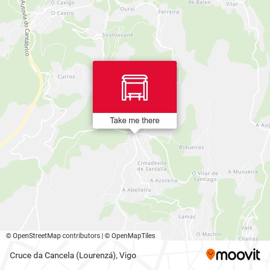 Cruce da Cancela (Lourenzá) map