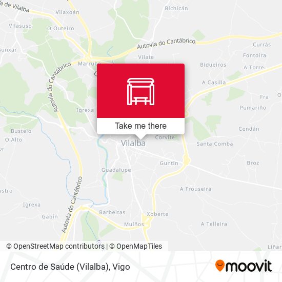 Centro de Saúde (Vilalba) map