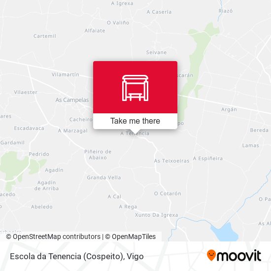 Escola da Tenencia (Cospeito) map