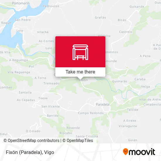Fixón (Paradela) map