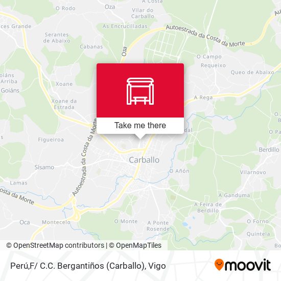 Perú,F/ C.C. Bergantiños (Carballo) map