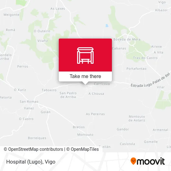 Hospital (Lugo) map