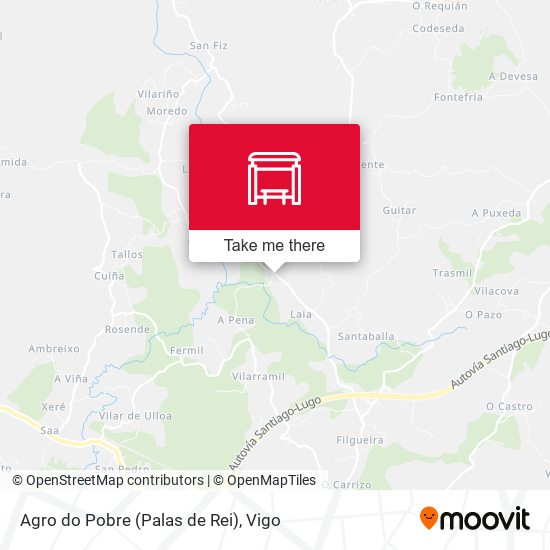 Agro do Pobre (Palas de Rei) map