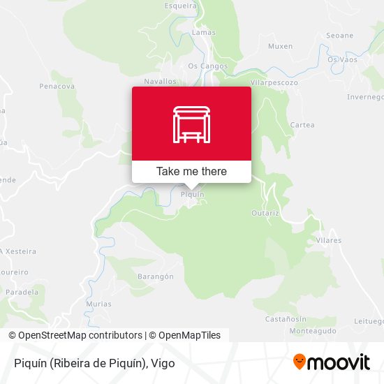Piquín (Ribeira de Piquín) map
