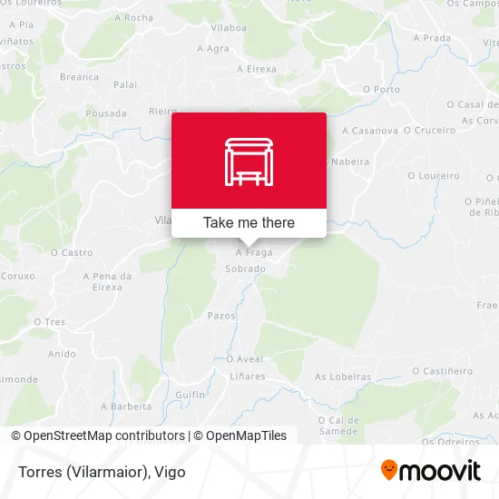 Torres (Vilarmaior) map