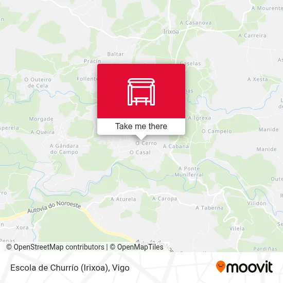 Escola de Churrío (Irixoa) map