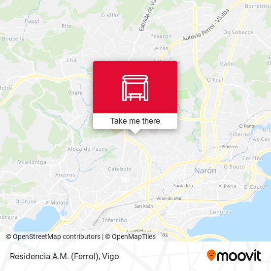 Residencia A.M. (Ferrol) map