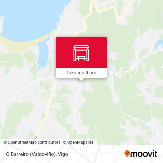 O Barreiro (Valdoviño) map