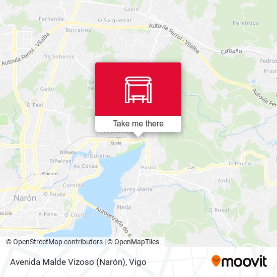 Avenida Malde Vizoso (Narón) map