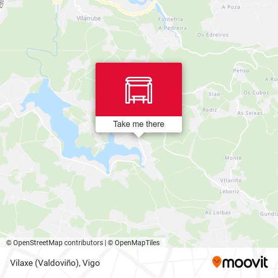 Vilaxe (Valdoviño) map