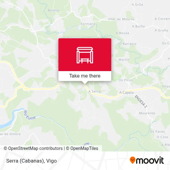 Serra (Cabanas) map