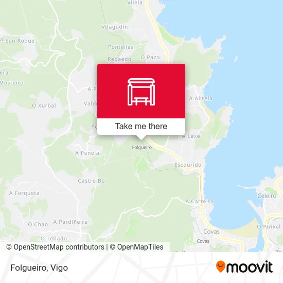Folgueiro map