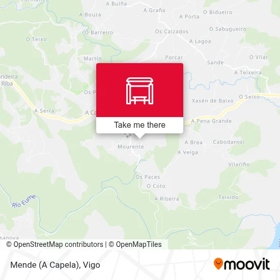 Mende (A Capela) map