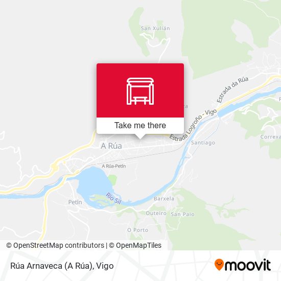 Rúa Arnaveca (A Rúa) map
