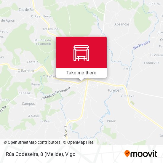 Rúa Codeseira, 8 (Melide) map