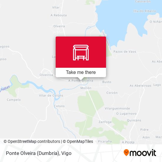 Ponte Olveira (Dumbría) map