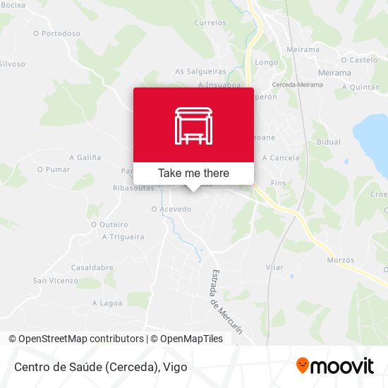 Centro de Saúde (Cerceda) map