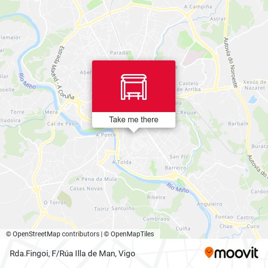 Rda.Fingoi, F/Rúa Illa de Man map