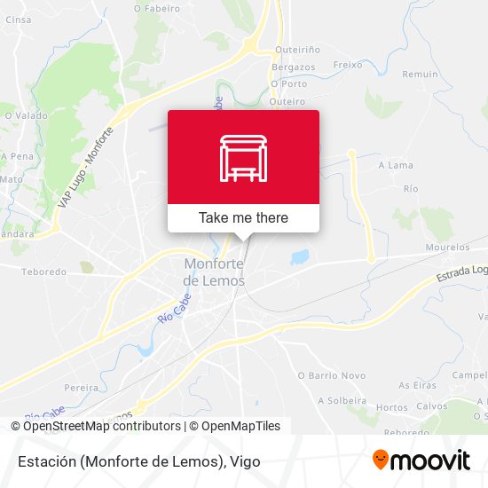 Estación (Monforte de Lemos) map