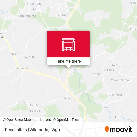 Penasalbas (Villamarín) map