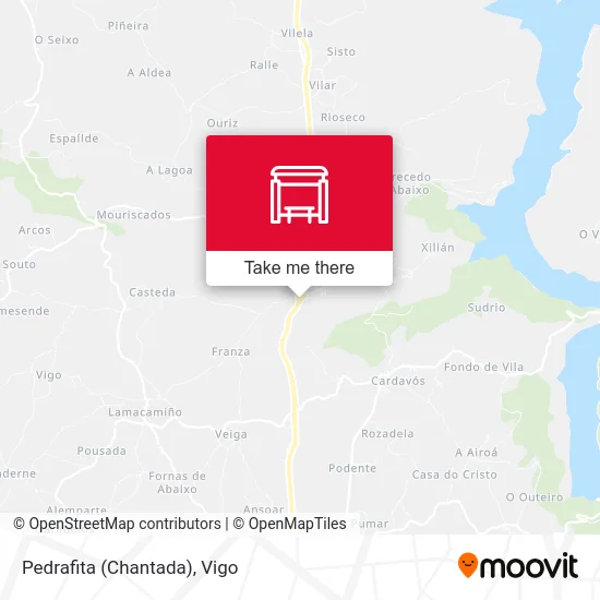 Pedrafita (Chantada) map
