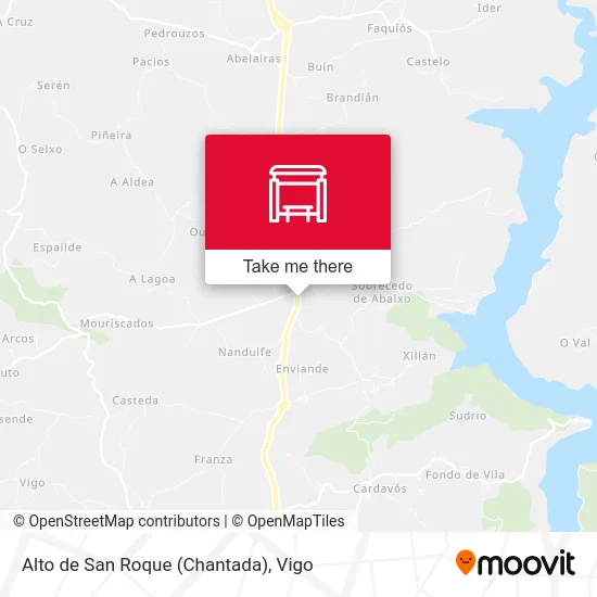 Alto de San Roque (Chantada) map
